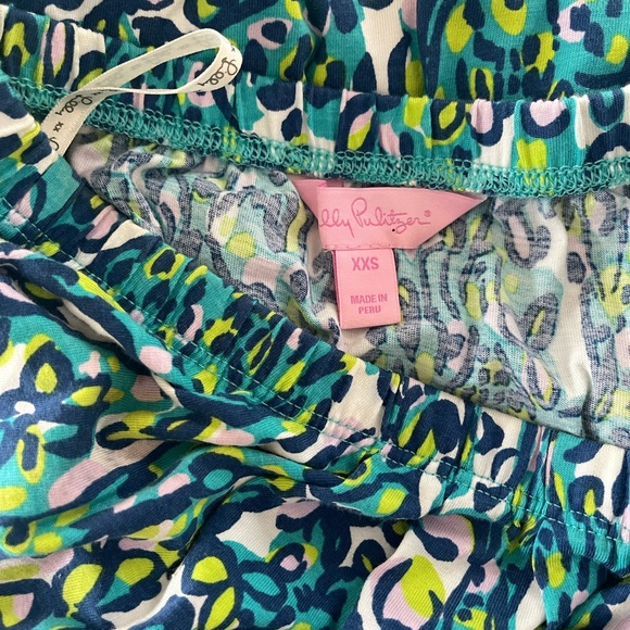 Lilly Pulitzer Windsor Sea Blue Its A Stretch Strapless Dress Sz XXS - Picture 5 of 6